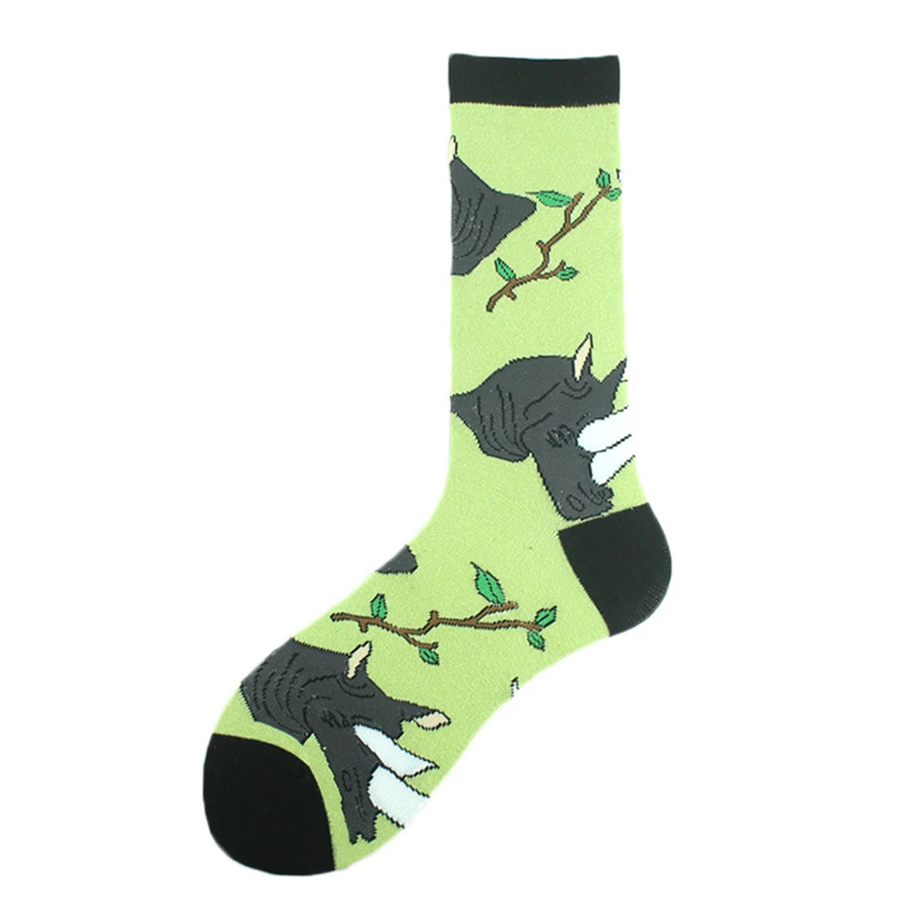 Original copyright medical professional animal pattern male and female tube cotton socks KF-04