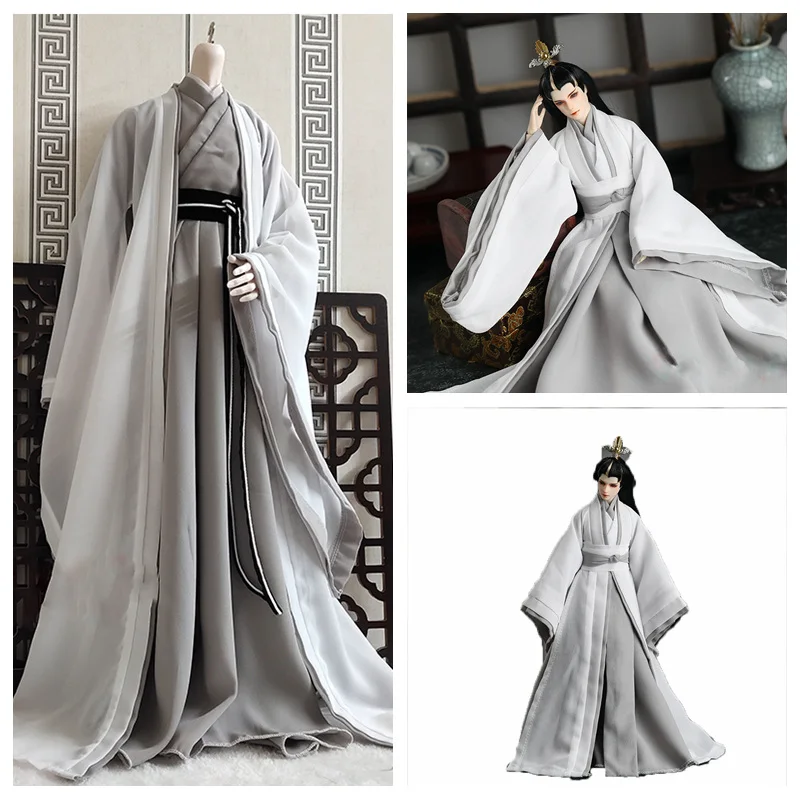 

1/6 Figure Doll OB27 1/4 1/3 BJD Clothes Ancient Costume Hanfu Dress Samurai Outfit For BJD/SD ID75 Strong Uncle 80cm Doll B0241