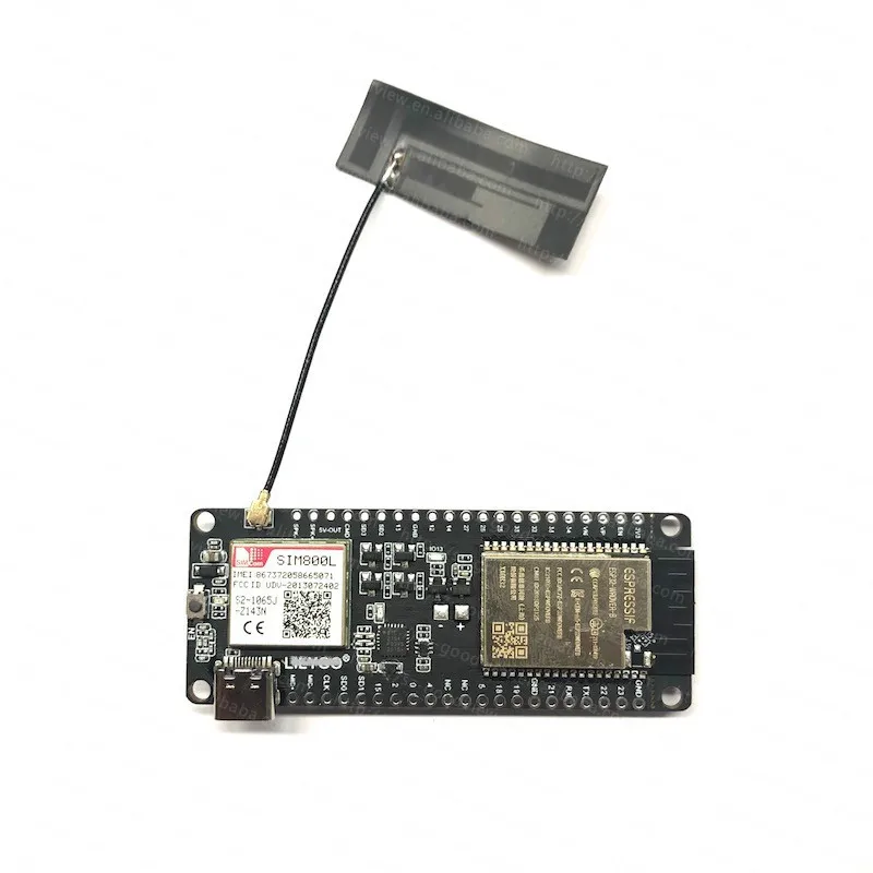 LILYGO SIM Card SIM800L Module And GSM/GPRS Antenna TTGO T-Call V1.3 ESP32 Module