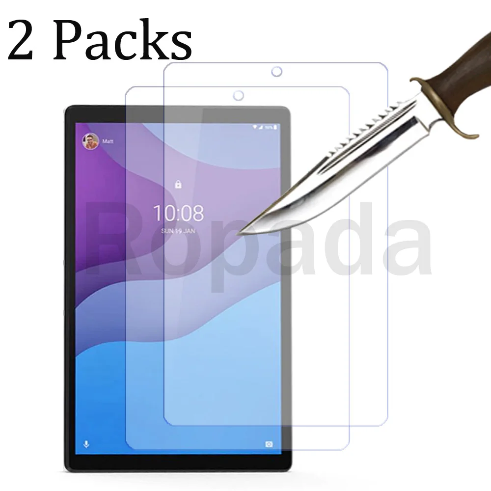 2PCS tempered glass screen protector for Lenovo tab 4 7 8 10 plus E7 E8 E10 M7 M8 M10 REL HD FHD 2nd gen protective films