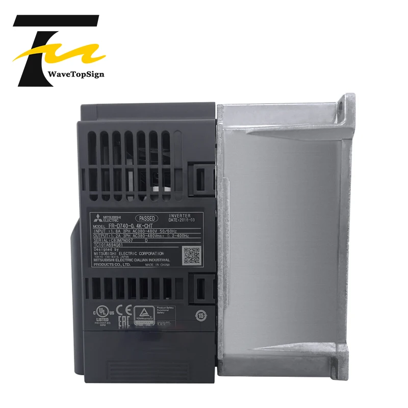 WaveTopSign العاكس 3 المرحلة 380 فولت FR-D740-0.75K-CHT FR-D740-2.2K-CHT FR-D740-3.7K-CHT FR-D740-7.5K-CHT