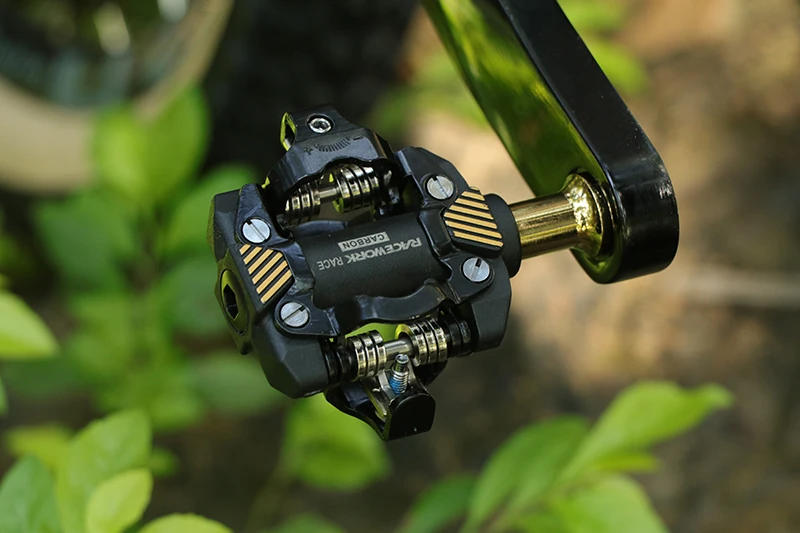 RACEWORK MTB-Pedale, selbstsichernde Pedale, Mountainbike-Klammern, Lager-Fußstütze, Fahrradteile für SHIMANO SPD – Detail 1
