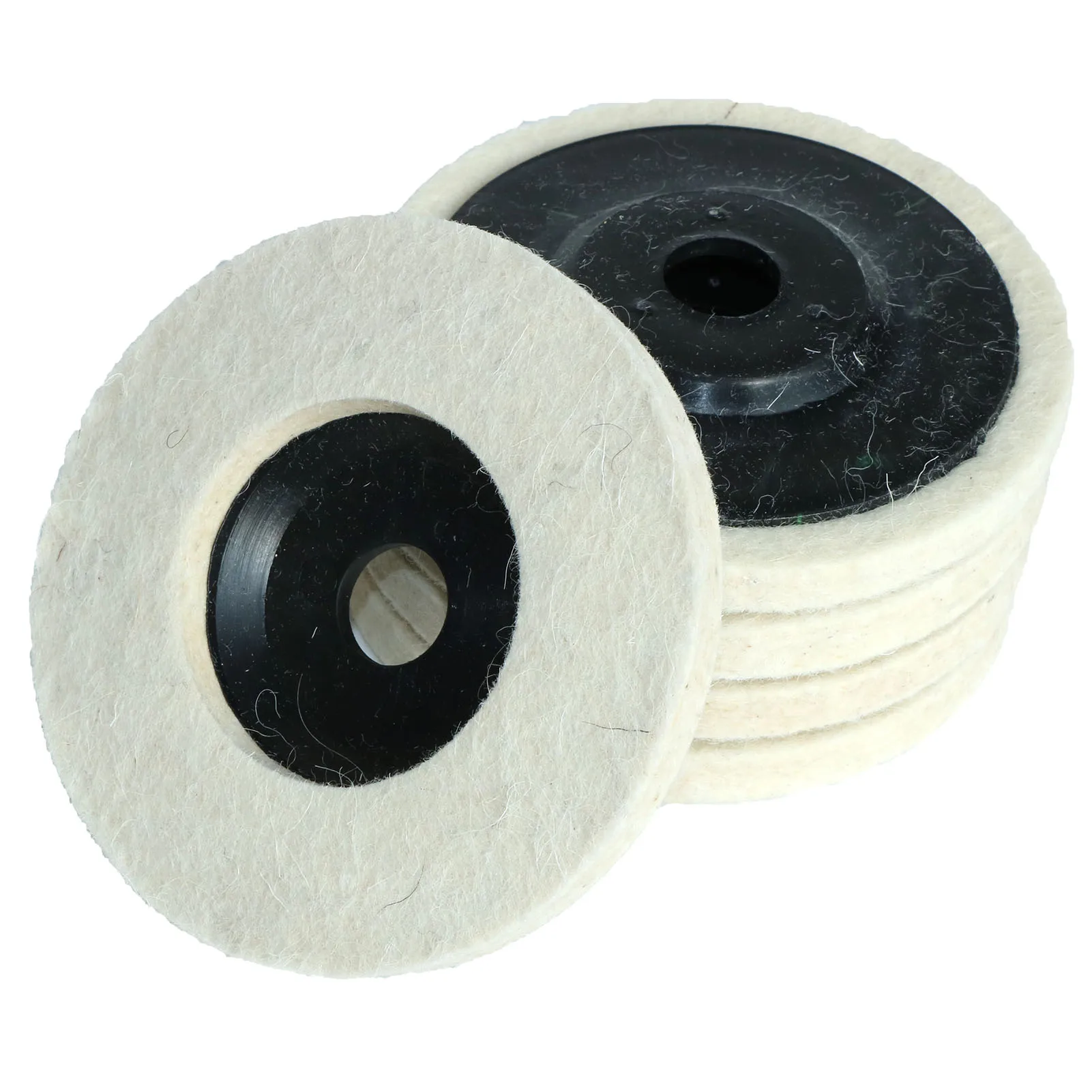 50mm/75mm/100mm Woll poliers cheibe Poliers ch eiben Winkels chleif scheibe Filz poliers cheibe für Metall marmor Glaskeramik – Detail 8