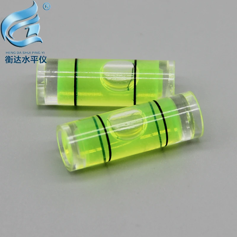 (100 pcs/batch) 8 * 23mm plastic level meter mini small water level indicator high precision level bubble
