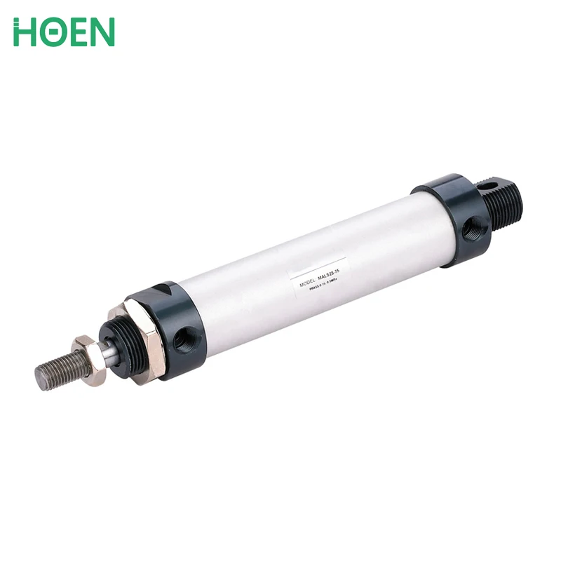 

MAL Aluminum Alloy Cylinder Small Double Acting Pneumatic Components MAL16-125 MAL20-150 MAL25-175 MAL32-200 MAL16-150 MAL20-125