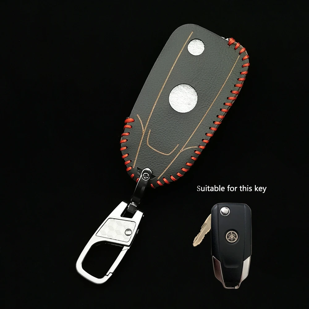 Praise Leather Key Case Cover For Yamaha TMAX 530 DX SX Motorcycle 2015-2017 Motorcycle Smart Key Bag Fob Protect Shell