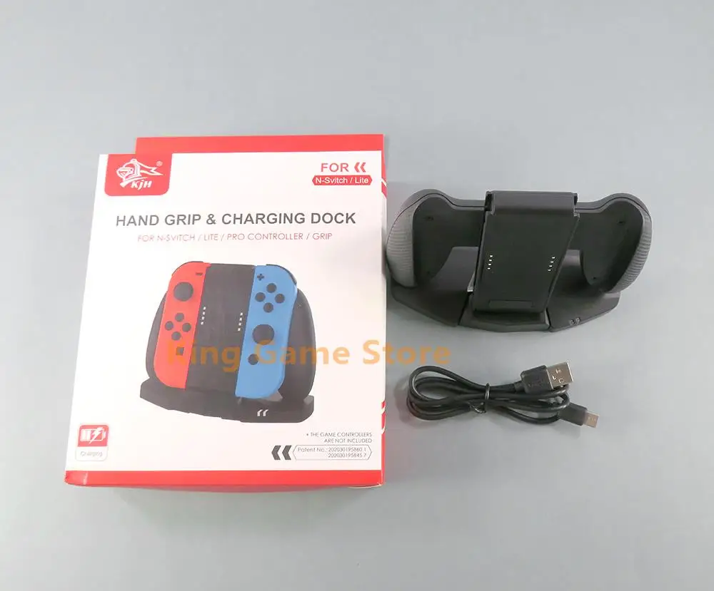 NS用ドッキングステーション,ジョイコングリップ付きスタンド,充電ベース,USBケーブル,NS Lite,NS Proアクセサリ,1個