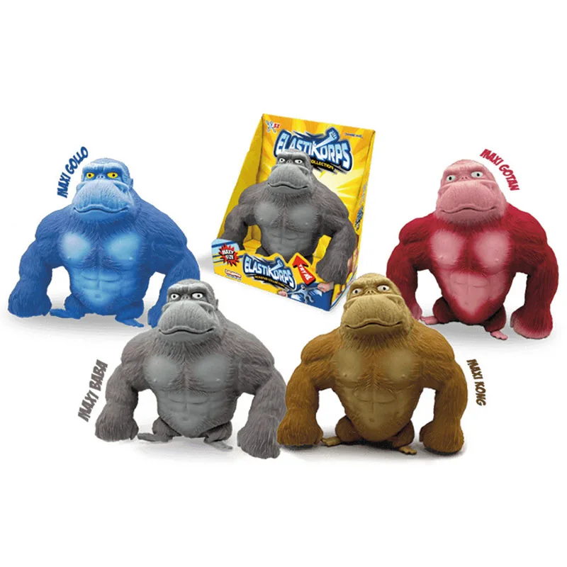 GooJits Super Hero Maxi Baba Orangutan Shark Mummy Squeeze Squishy Rising Anti Stress Toys Figurines Collectible Boys Kids Gift