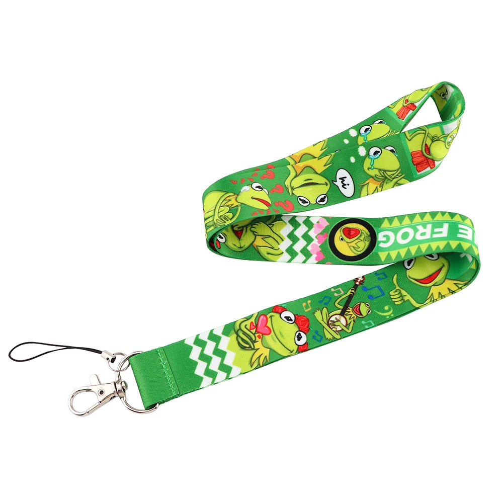 YL240 Wholesale Animal Lanyard Car Keychain Personalise Office ID Card Pass Gym Mobile Phone Key Ring Badge Holder Accessories