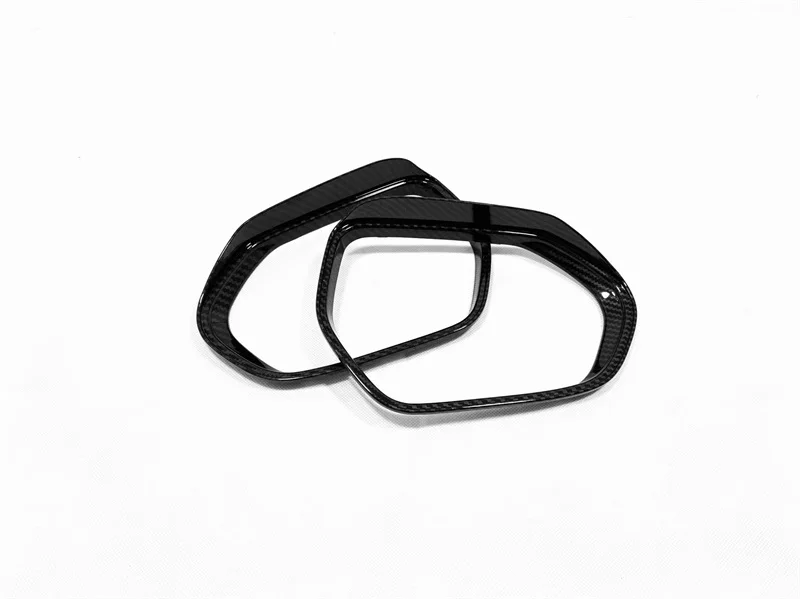 For Toyota Yaris XP210 2020 2021 ABS Car Rearview Mirror Rain Eyebrow Sequin Cover Trim Sticker Car Decoration Accessories 2pcs
