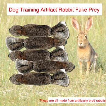 Pet Dog Toys Artifact Fake Prey Simulation Vocal Rabbit for Dog Training Chewing Barking Training Squeaky Whistling Device