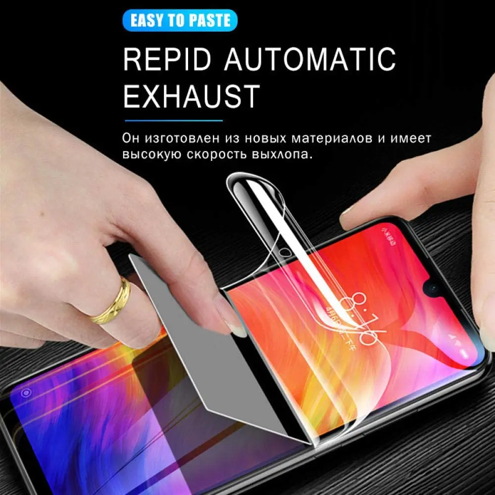 Clear Hard Screen Protector for Xiaomi Mi A2 Lite A1 Hydrogel Film Protective Phone Film for Xiaomi Mi Mix 3 2S Max 2