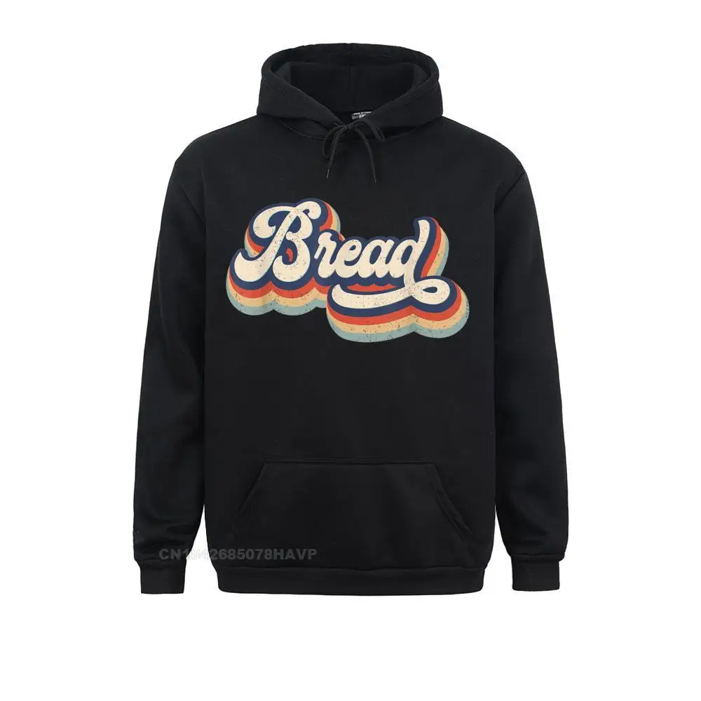 Prevalent Retro Vintage Bread Baking Lover Baking Hoodie Design Sweatshirts Men's Hoodies Long Sleeve Sportswears