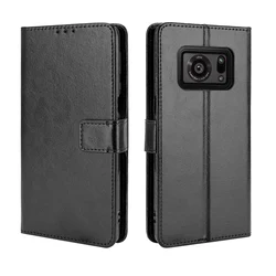 For Sharp Aquos R6 SH-51B Case Flip Luxury Wallet PU Leather Phone Bags For Sharp Aquos R6 Case Cover 6.6 inch