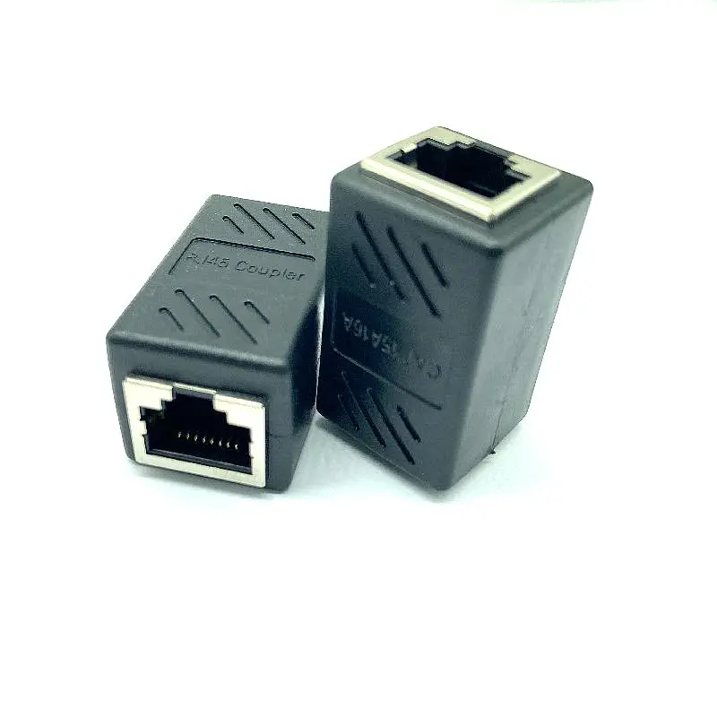 Female to Female Network LAN Connector Adapter Coupler Extender RJ45 Ethernet Cable Extension Converter