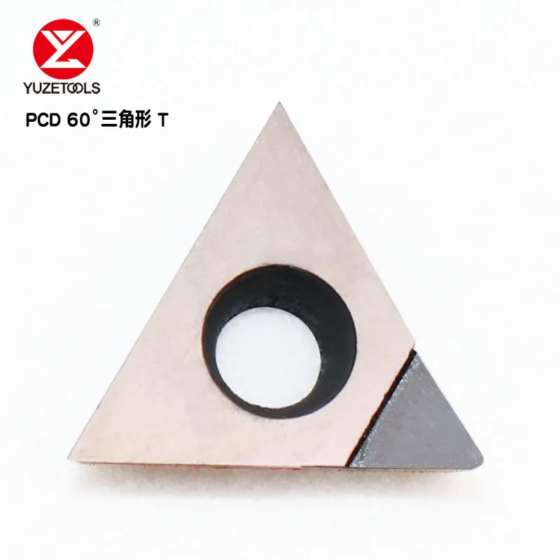 

CNC Lathe Tool Turning Boring Cutting 1PCS TCGT110202 PCD Carbide Diamond Tip Insert for Aluminum Copper Machining