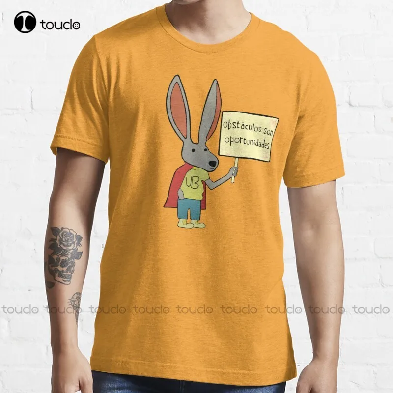 New Ultra Bunny With A Sign - Rick Flag Shirt T-Shirt I Love My Boyfriend Shirt Cotton S-5Xl Unisex