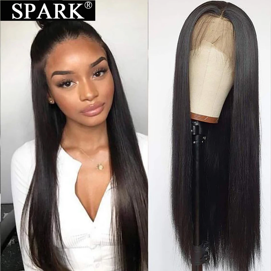 

Brazilian Transparent 13X1 Lace Closure Wig Straight Lace Front Human Hair Wigs For Black Women 10-32 Inch T Part Lace Front Wig