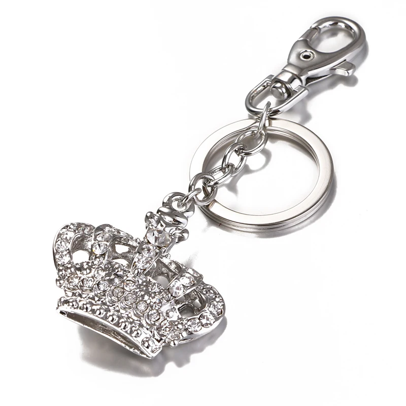 2020 Tinykenro New Fashion Explosion Rhinestone Noble Cute Elegant Crown Bag Wallet Keychain