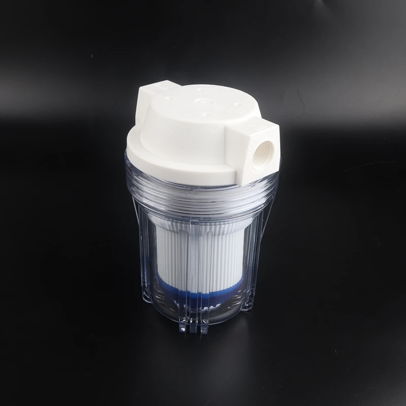 

5'' Filter Housing Universal Water Purifier Filter Element RO Filter Housing Cartridge 1/4" 1/2" 3/4'' Port Connection 2pcs