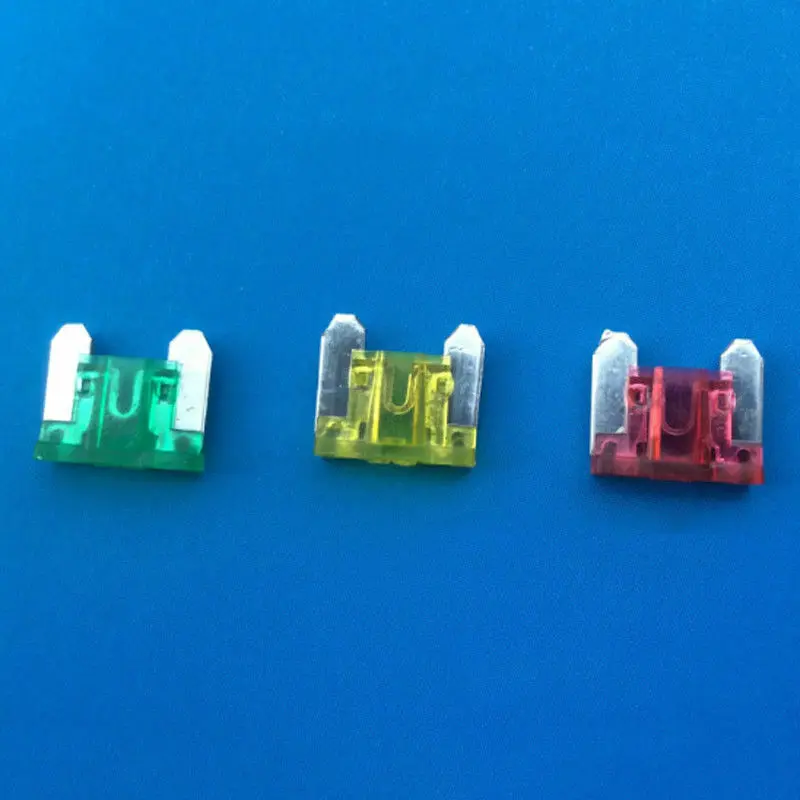 24 adet mikro Mini Blade sigortalar çeşitli kiti Set araba oto kamyon SUV düşük profilli APS