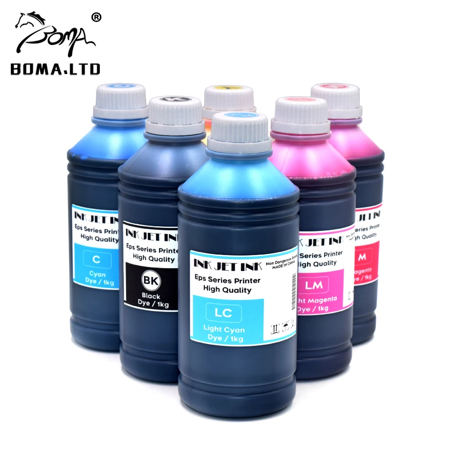 

6Color X 1L UV Dye INK For EPSON D700 DX100 PP-100 PP-50 PP-100N PP-100II PP-100AP PP-100III PP-50BD Bulk Ink Refill Cartridge