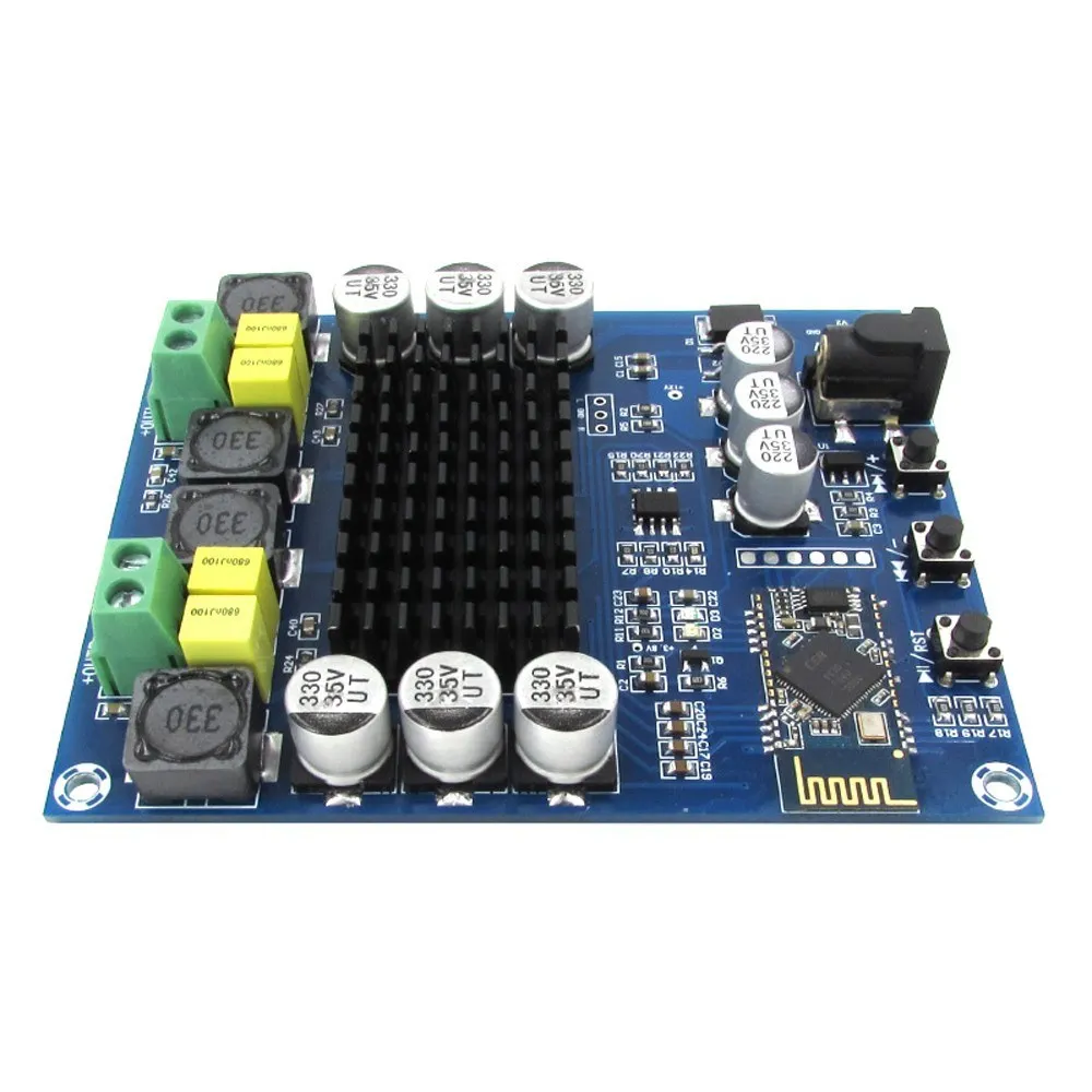 

XH-M548 BT Dual Channel 120W TPA3116D2 Core Digital Audio Power Practical Amplifier Board