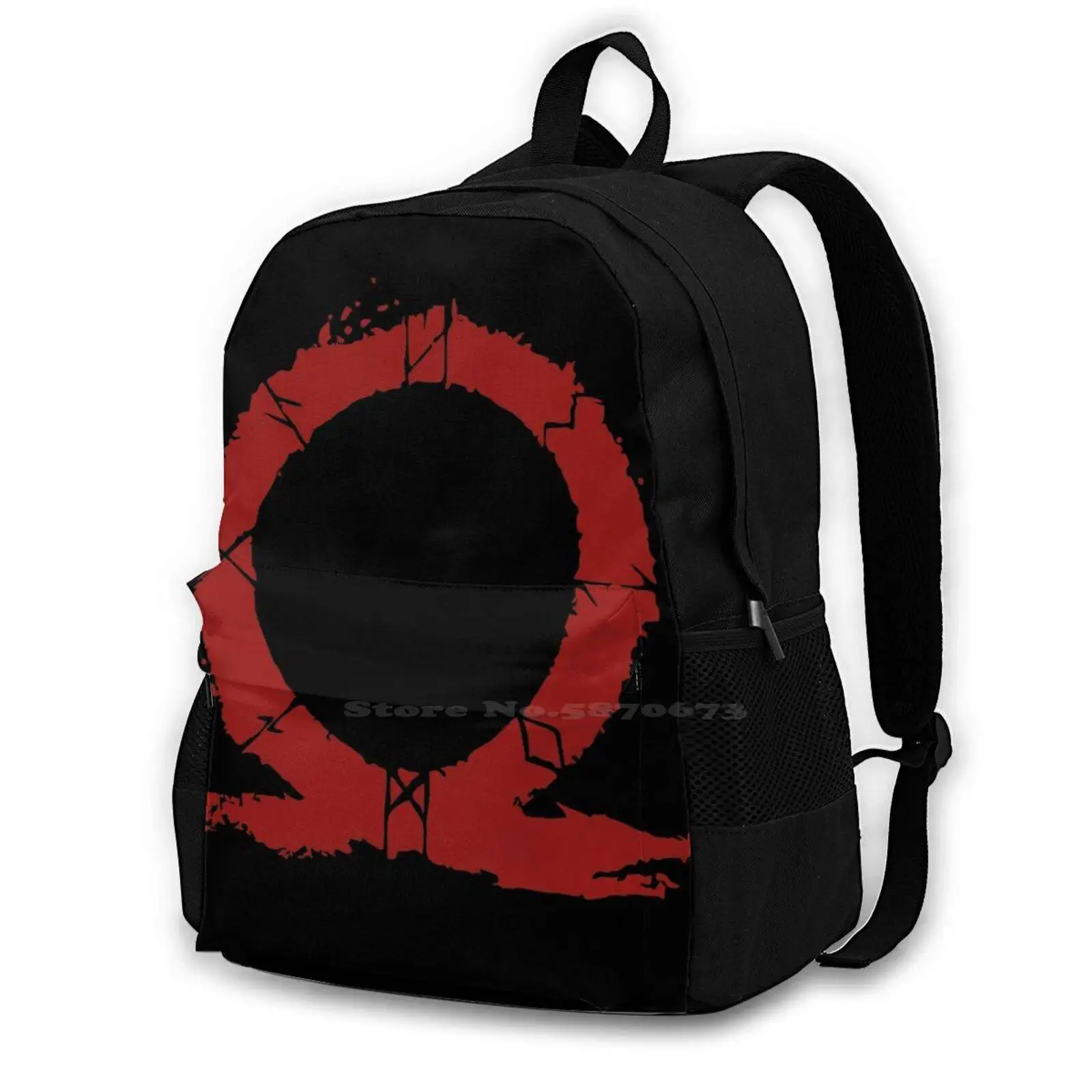 God Of War Teen College Student Backpack Laptop Travel Bags God Of War God Of War God Of War God Of War Stuff God Of War God Of