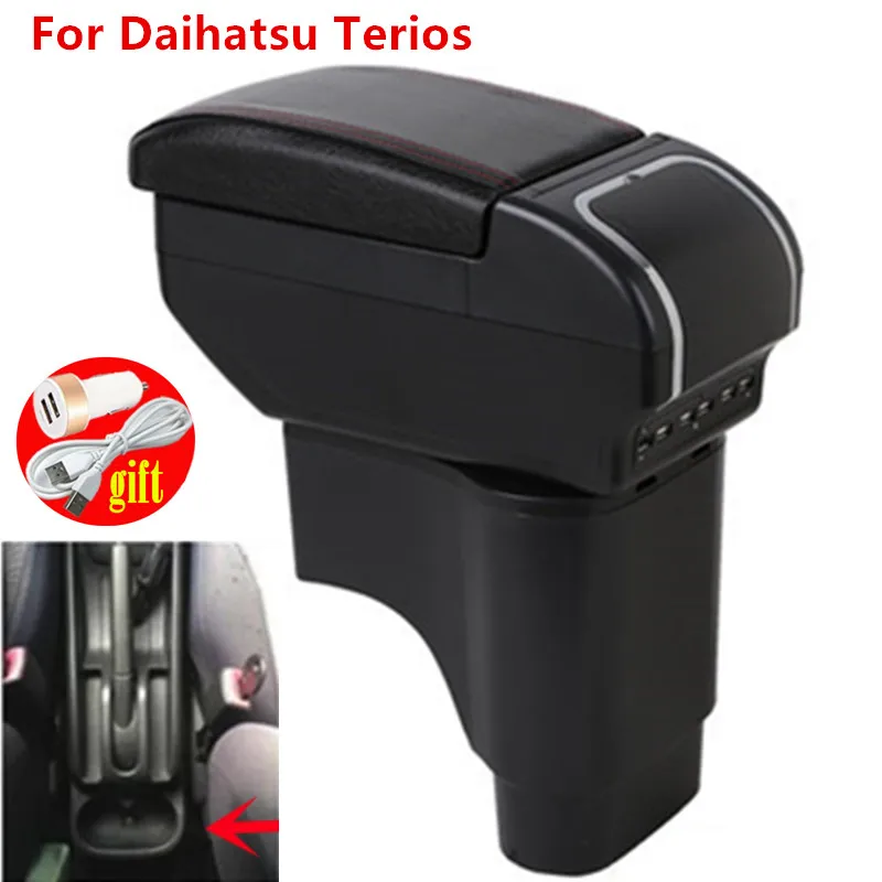 For Daihatsu Terios 2 armrest box central Store content box products interior Armrest Storage accessories parts