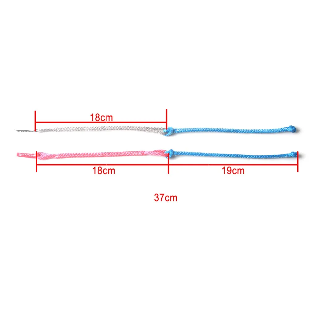 4 TEILE/SATZ Kitesurfen Drachen 4 Linie Zöpfe 1000 KG 2 Blau Rot Grau Für Bar Reparatur – Detail 1
