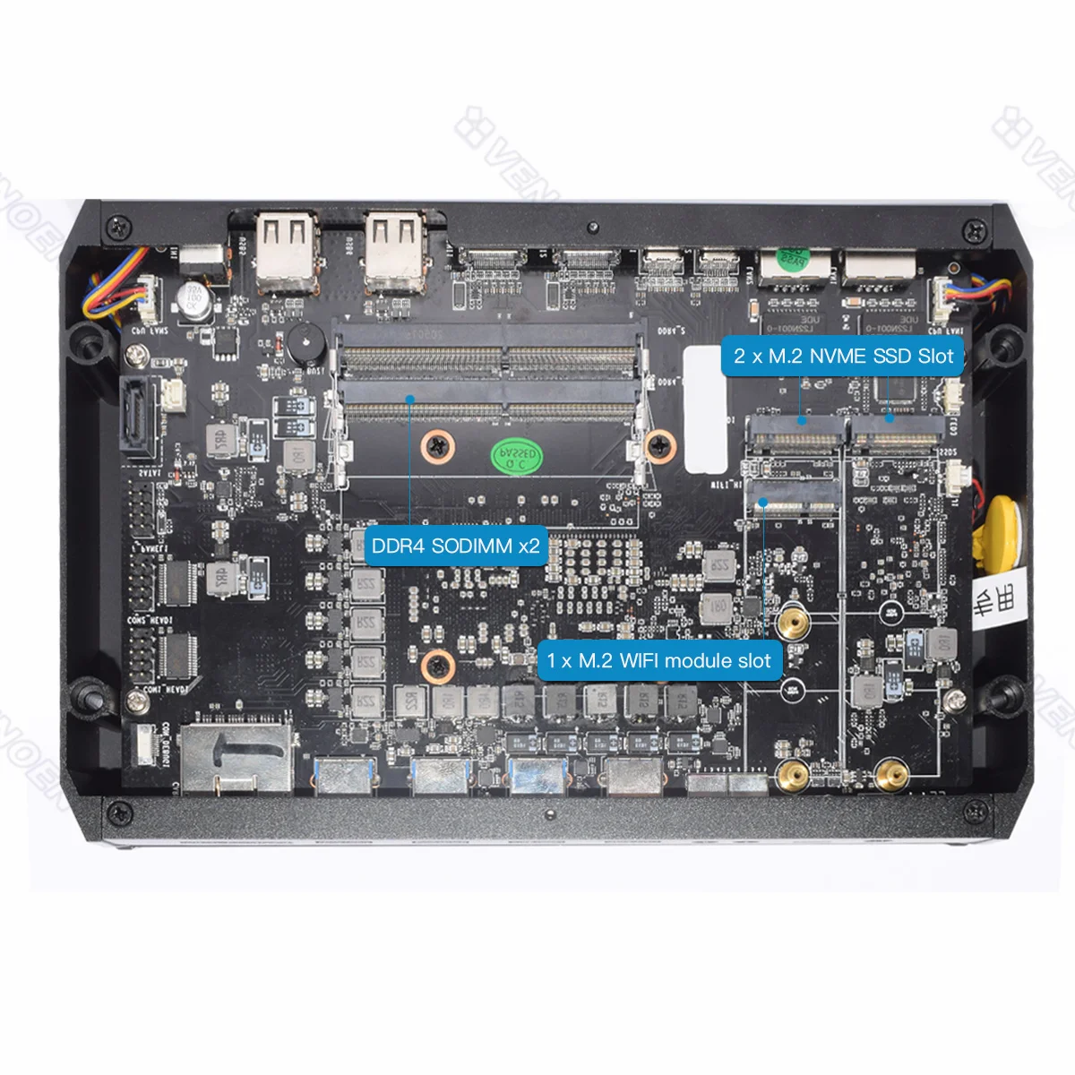 Hystou – Mini PC Gaming, Windows 10 Pro, i7 8709G, i5 8305G, AMD, Radeo RX, Vega M GH, écran 4x4K