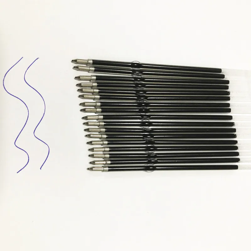 10 pcs Replacement Refill for 98mm Long Ballpoint Pen