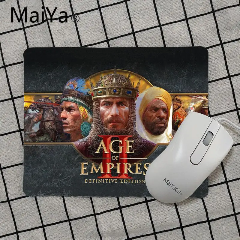 Maiya Top Quality Age of Empires DIY Design Pattern Game mousepad Top Selling Wholesale Gaming Pad mouse