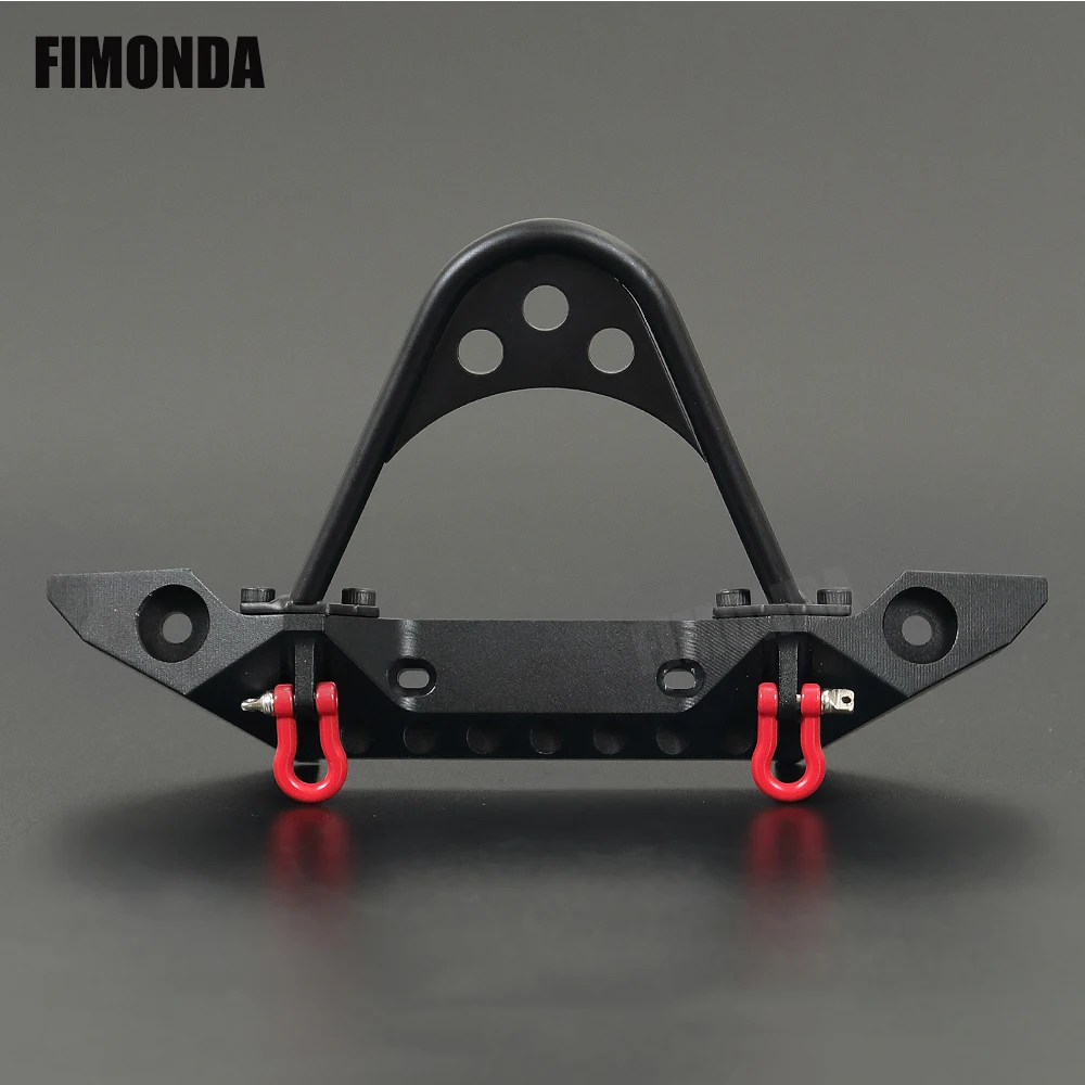 Metal Front Rear Bumper Single/Double Motor Winch for 1/10 RC Crawler Axial SCX10  TRX4 Redcat GEN8 RGT 86100 TAMIYA CC01