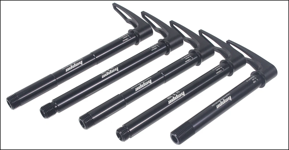 HEPPE Fahrrad Steckachse Vorderradgabel Welle Spieß 15x100 15x110 MTB Rennrad Schnellspanner M15xP1,5 Gewindesteigung Fahrradteile – Detail 11