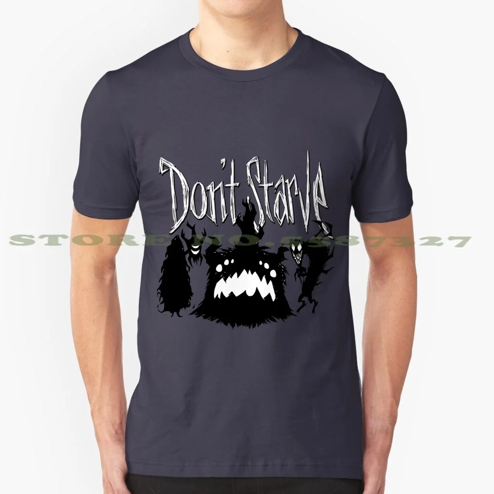 Don'T Starve Together Shadow Pieces 100% Cotton T-Shirt Ds Shadow Pieces Shadow Bishop Shadow Rook Dont Starve Together