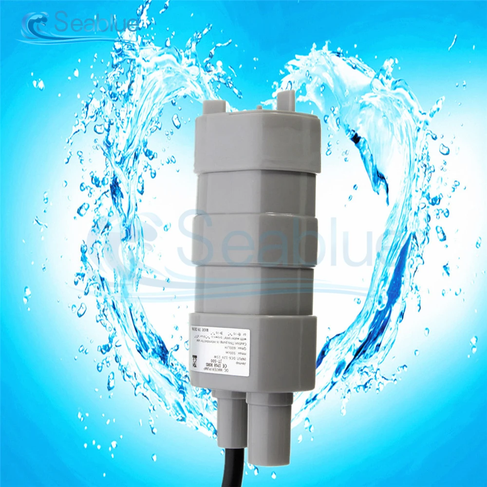 

JT-500 DC 12V 600L/H High Pressure DC Submersible Water Pump Three-wire Micro Motor Water Pump For Solar Aquarium Bath