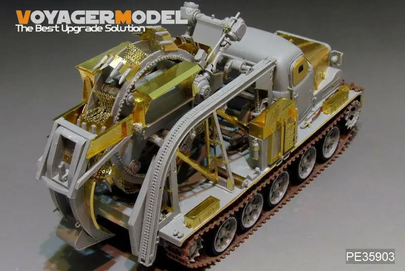 Voyager PE35903 1/35 Russian BTM-3 High-Speed Trench Digging Vehicle(For TRUMPETER 09502) assemble