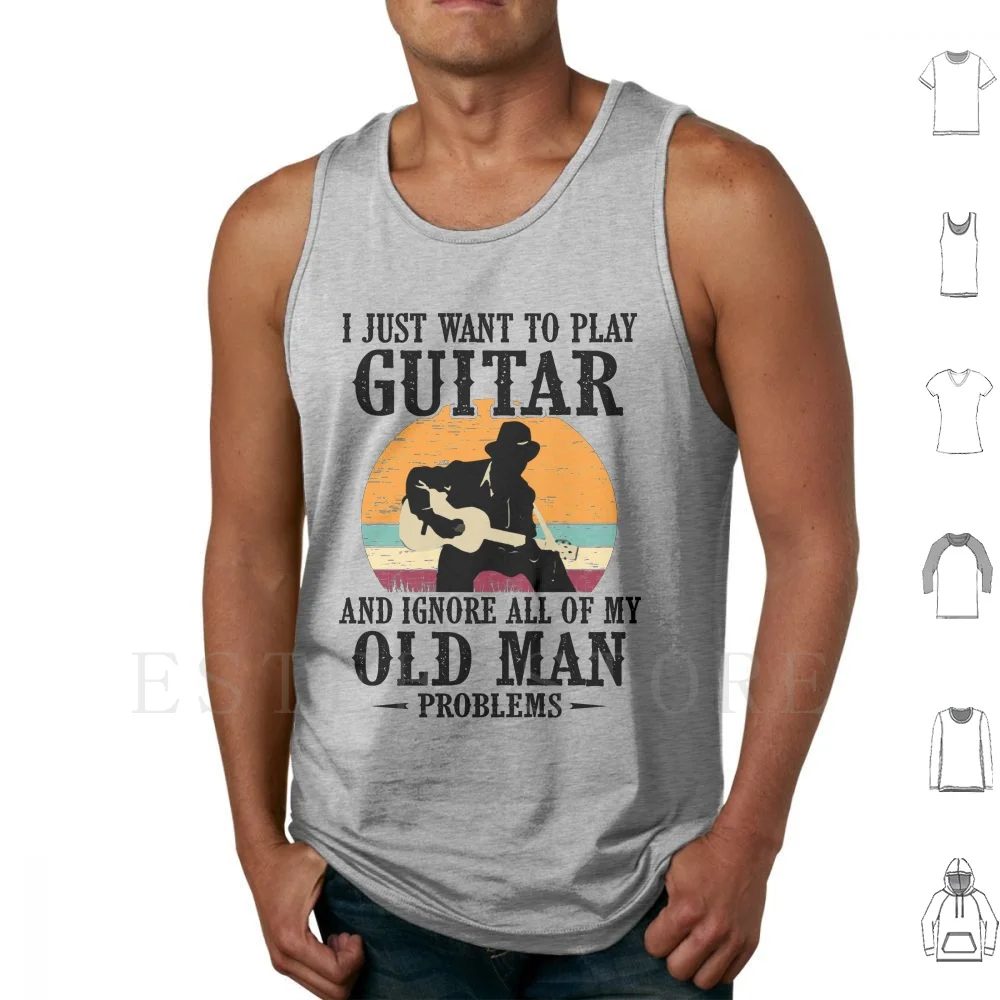 Je veux juste jouer à Jeand ignorer tout mon vieil homme Ferrand précieux Y-glaguitariste père meilleur papa jamais guitariste