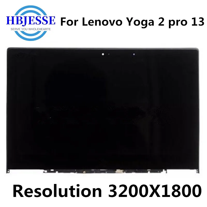 For Lenovo Yoga 2 pro 13 LTN133YL01-L01 Laptop LCD Touch Screen Assembly 3200*1800 with frame bezel