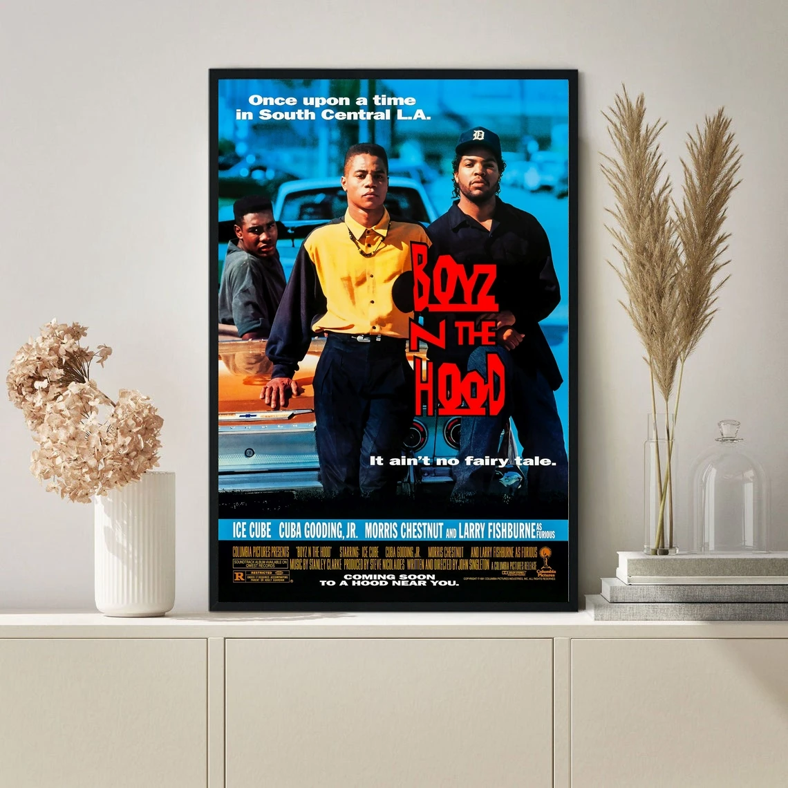 

Постер Фильма Boyz n the Hood, печать на холсте, настенная живопись, украшение для дома (без рамки)