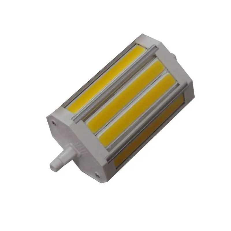 New design 30W R7S led light 118mm dimmable J118 COB R7S lamp without Fan replace 300W halogen lamp AC110-240V