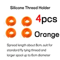 Soporte Naranja 4 Piezas