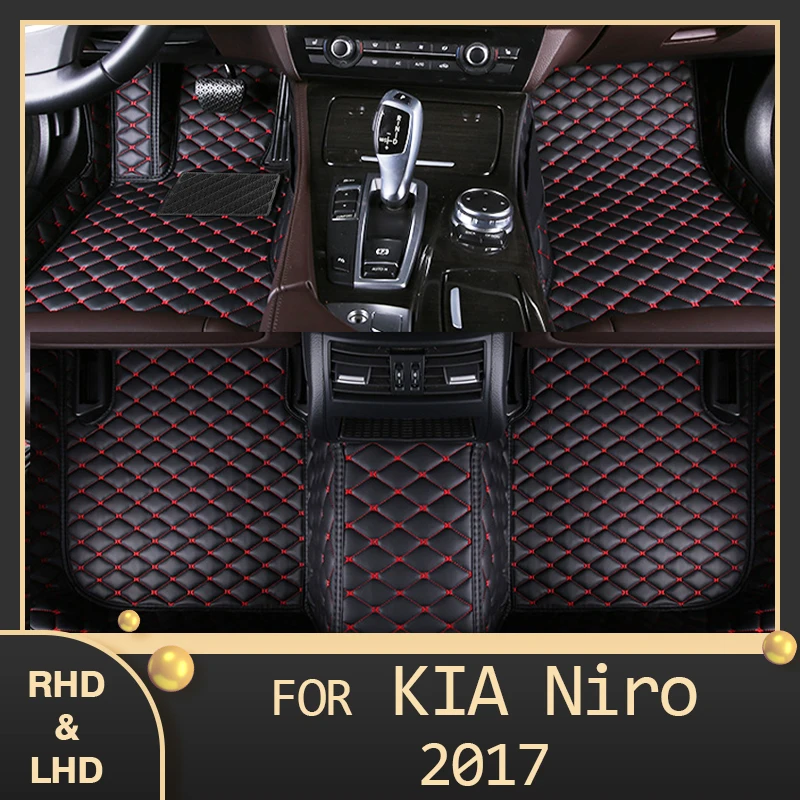 

MIDOON Car floor mats for KIA Niro 2017 Custom auto foot Pads automobile carpet cover