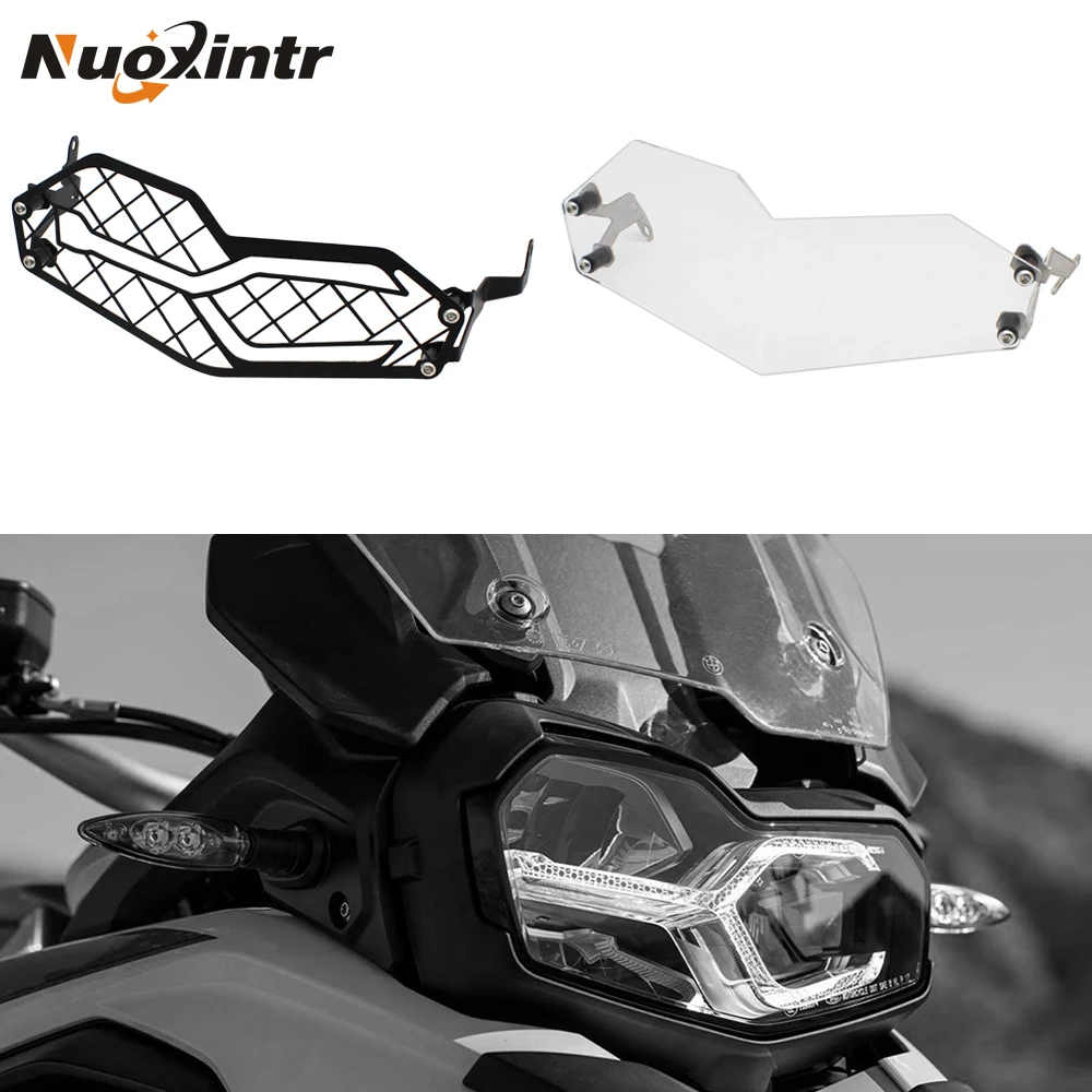 

Nuoxintr Motorcycle Accessories Headlight Cover Protection Grille Mesh Guard For BMW F850GS F750GS 2018 2019