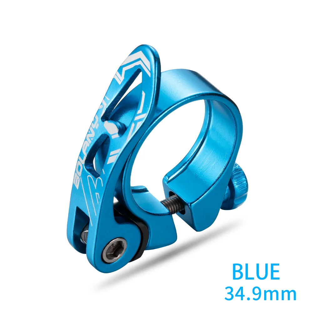Fahrrad Sattelstütze Clamp Ultraleicht Aluminium Legierung 31.8/34,9 MM Quick Release Berg Rennrad Für Bike Sattel Teile
