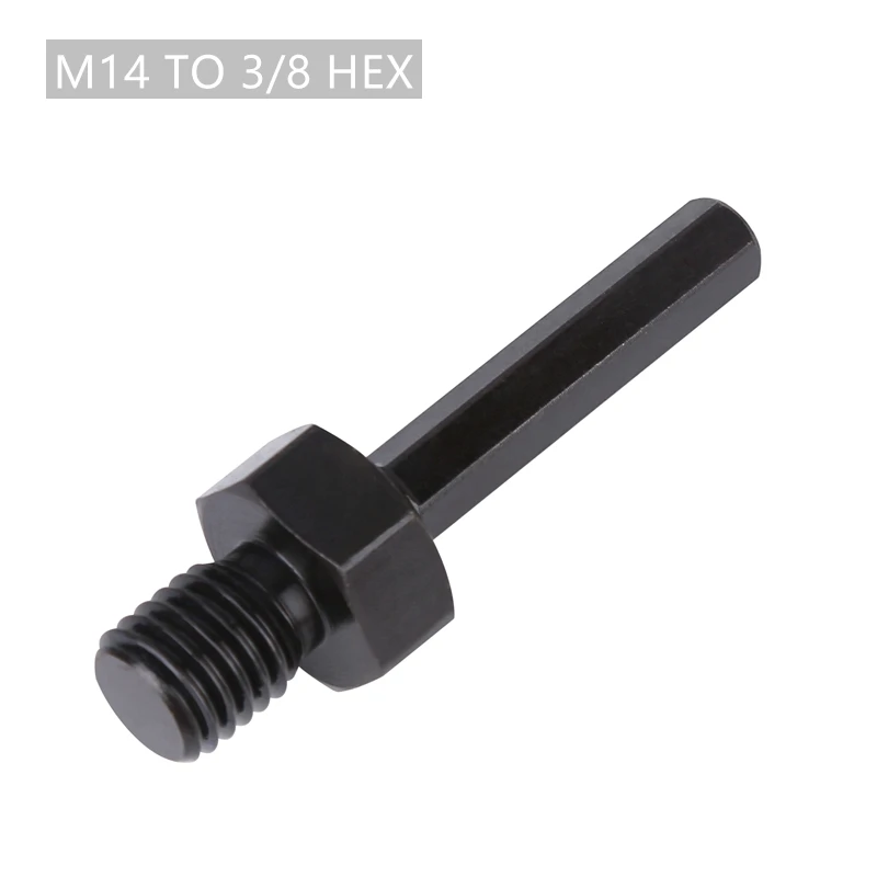 5/8-11" & M14 Gewinde auf 3/8 Sechskant-Spannschaft SDS Plus Adapter, geeignet für Diamant-Kernbohrer und Lochsägen, passend für Bohrhammer und elektrische Bohrmaschinen. – Detail 10