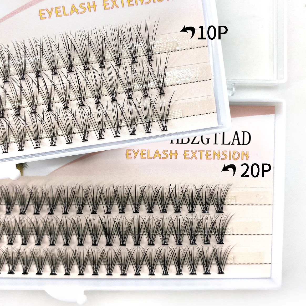 60pcs Professional Makeup Individual Cluster EyeLashes Grafting Fake False Eyelashes eyelash extension individual eyelash bunche