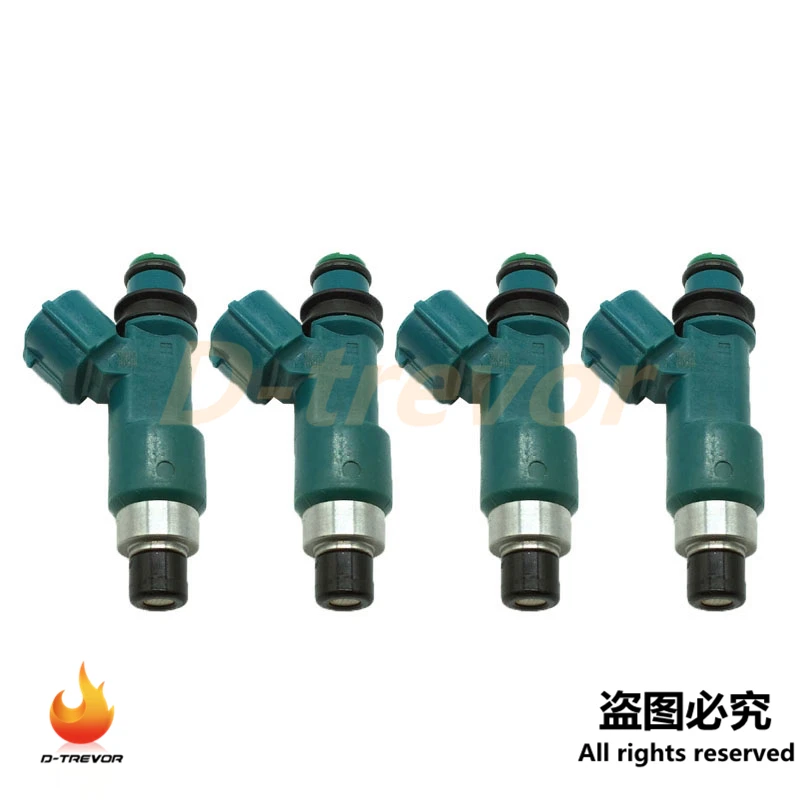 4pcs 15710-65J00 Fuel Injector for 2007-2010 Suzuki SX4 2.0L L4 4G2199 FJ1053 OEM