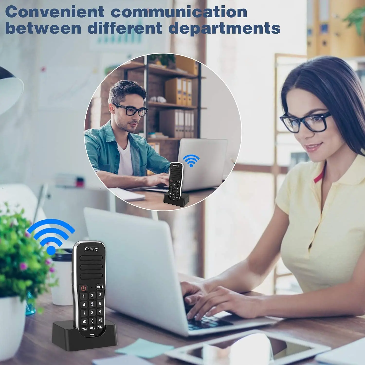 New 10-Channel Call ALL Handheld FM Wireless Intercoms System for Home House 1Mile Range Outdoor & Indoor Communication